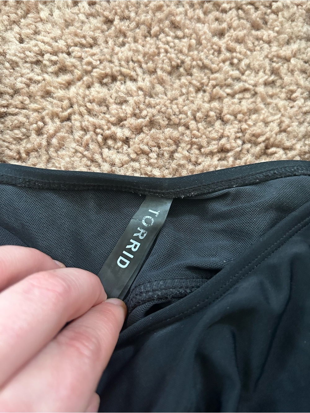 Torrid Size 2 Black Two-Piece Flounce Bikini Set - Picture 11 of 12
